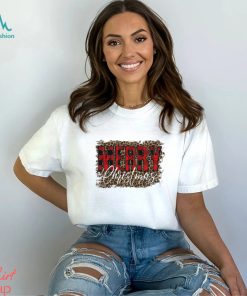 Merry Christmas leopard Shirt