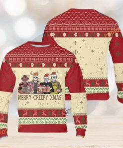 Merry Creepy Xmas Cute Ugly Christmas Sweater