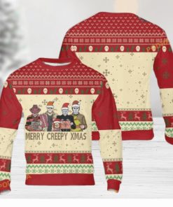 Merry Creepy Xmas Cute Ugly Christmas Sweater