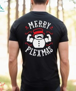 Merry Flexmas Funny Christmas Gym Pun Essential Shirt, hoodie, sweater, long sleeve and tank top Merry Flexmas Funny Christmas Gym Pun Essential Shirt
