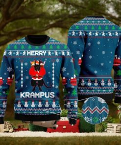 Merry Krampus Ugly Christmas Sweater Impressive Gift For Men And Women