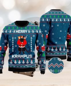 Merry Krampus Ugly Christmas Sweater Impressive Gift For Men And Women