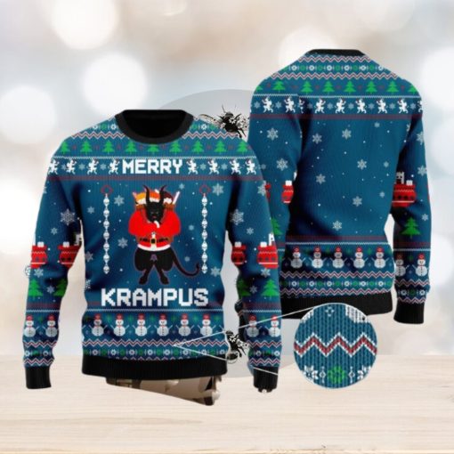 Merry Krampus Ugly Christmas Sweater Impressive Gift For Men And Women