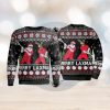 Baseballl American Tree Beach Gradient Gift San Francisco Giants Ugly Christmas AOP Sweater