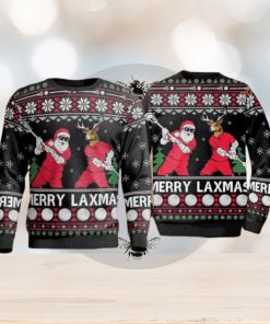 Merry LaXmas for Christmas Santa Cute Ugly Christmas Sweater