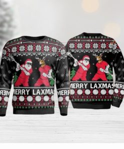 Merry LaXmas for Christmas Santa Cute Ugly Christmas Sweater