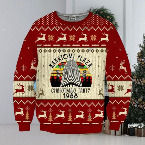 Merry Legiftstore Nakatomi Knitted 3D Sweater For Christmas