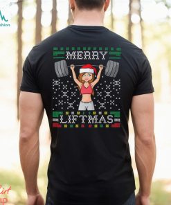 Merry Liftmas Ugly Christmas Miss Santa Gym Workout Shirt, hoodie, sweater, long sleeve and tank top Merry Liftmas Ugly Christmas Miss Santa Gym Workout Shirt