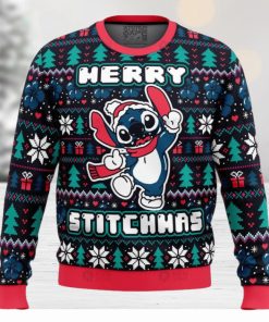 Merry Stitchmas Funny Stitch Christmas Sweater