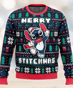 Merry Stitchmas Funny Stitch Christmas Sweater