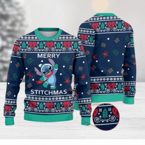 Merry Stitchmas Stitch Ugly Sweater Christmas