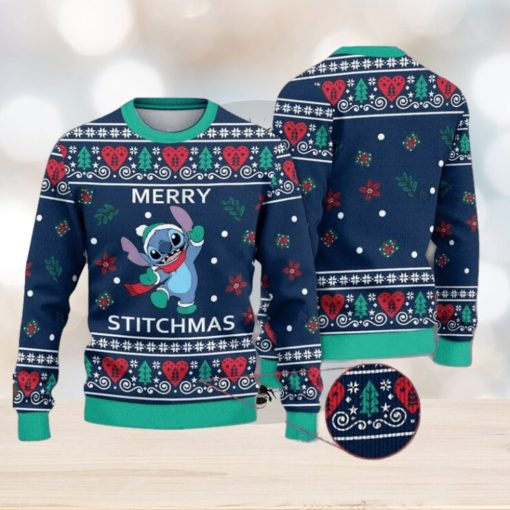 Merry Stitchmas Stitch Ugly Sweater Christmas