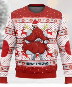 Merry Thiccmas Omni Man Invincible Ugly Christmas Sweater