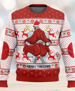 Merry Thiccmas Omni Man Invincible Ugly Christmas Sweater