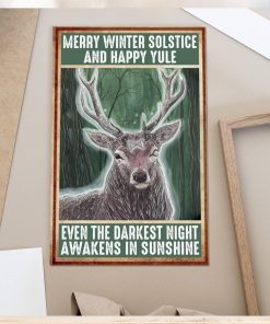 Merry Winter Solstice   Poster