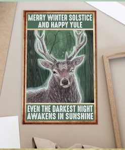 Merry Winter Solstice   Poster