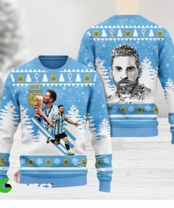 Messi Champion Ugly Sweater