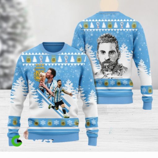 Messi Champion Ugly Sweater