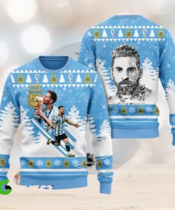 Messi Champion Ugly Sweater