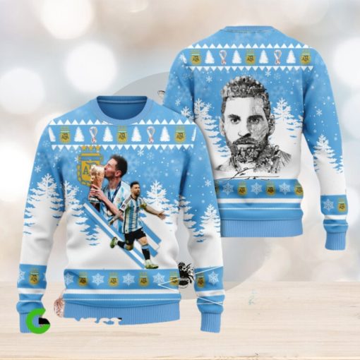 Messi Champion Ugly Sweater