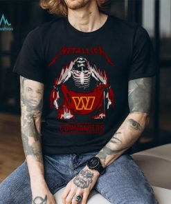 Metallica collab Washington commanders Shirt