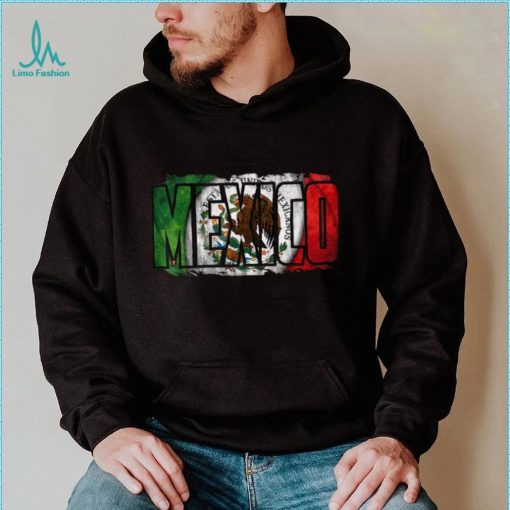 Mexican Independence Day Mexico Flag Eagle Men Women Kids T Shirt