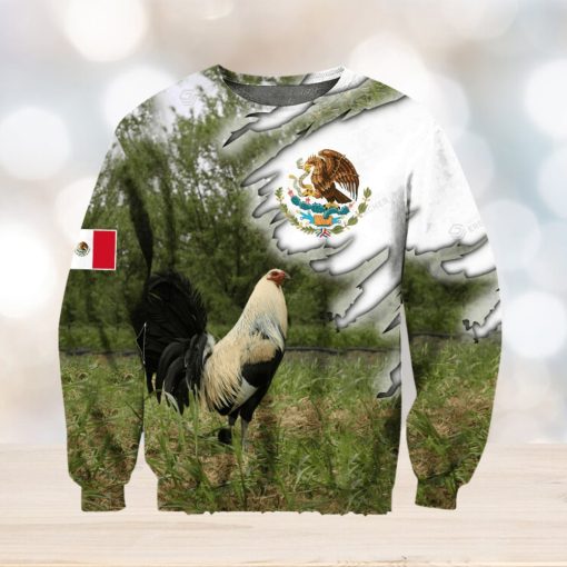 Mexican Rooster Ugly Christmas Sweater