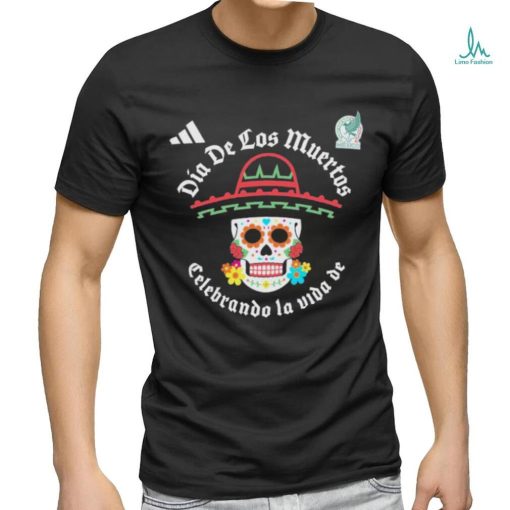 Mexico National Team adidas Día De Los Muertos Sugar Skull Sombrero Shirt