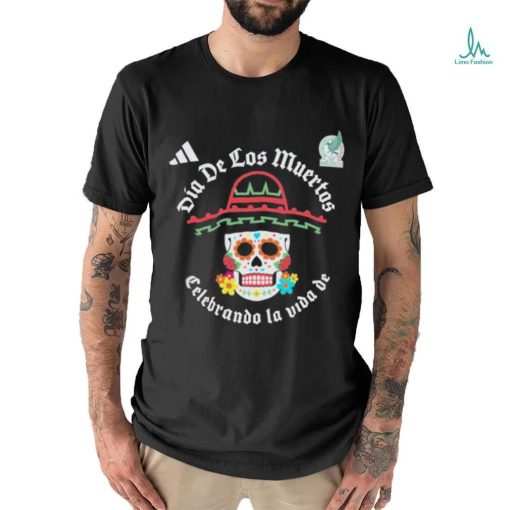 Mexico National Team adidas Día De Los Muertos Sugar Skull Sombrero Shirt