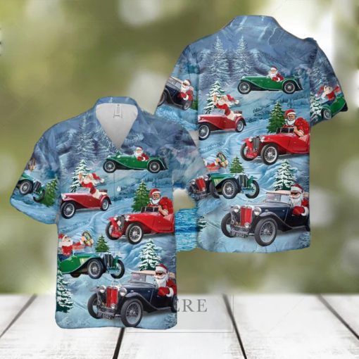 Mg T type Midget 1947 Christmas Hawaiian Shirt