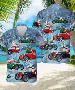 Mg T type Midget 1947 Christmas Hawaiian Shirt