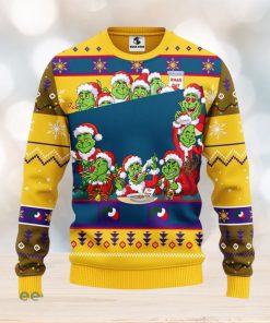 Miami Dolphins 12 Grinch Xmas Day Christmas Ugly Sweater