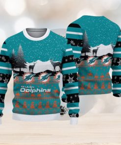 Miami Dolphins Casual Christmas Sweater For Fans