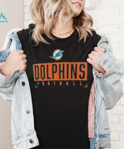 Miami Dolphins Fanatics Branded Stack The Box Long Sleeve T Shirt