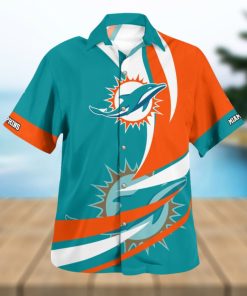 Miami Dolphins Natural 3D Hawaiian Shirt Best For Fans Beach Gift For Men And Women