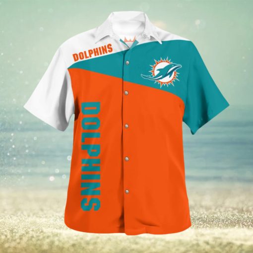 Miami Dolphins Organic 3D Hawaiian Shirt Best For Fans Beach Gift For Men And Women