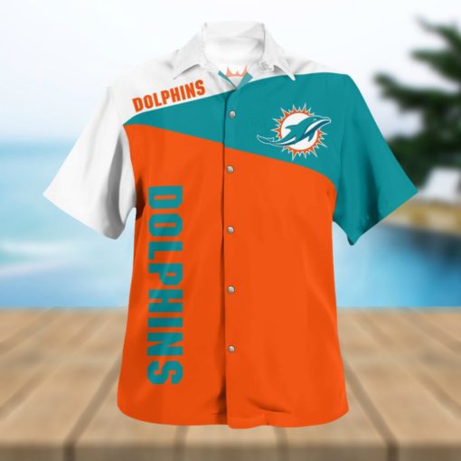 Miami Dolphins Organic 3D Hawaiian Shirt Best For Fans Beach Gift For Men And Women