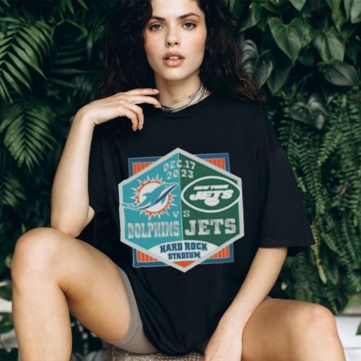 Miami Dolphins Vs New York Jets Hard Rock Stadium Dec 17 2023 Shirt