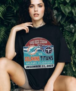 Miami Dolphins Vs Tennessee Titans Hard Rock Stadium December 11, 2023 Shirt