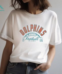 Miami Dolphins football Starter Half Ball Team 1966 T shirt