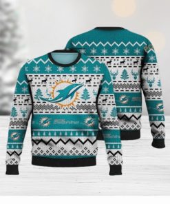 Miami Football Christmas Vacation Sweater