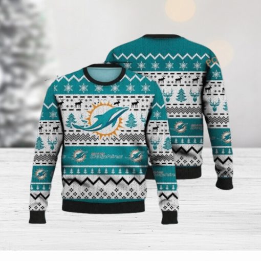 Miami Football Christmas Vacation Sweater