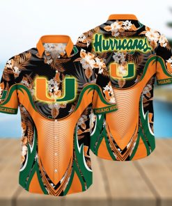 Miami Hurricanes NCAA Hawaiian Shirt Long Days Aloha Shirt