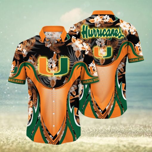 Miami Hurricanes NCAA Hawaiian Shirt Long Days Aloha Shirt