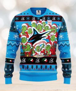 Miami Marlins 12 Grinch Xmas Day Christmas Ugly Sweater Christmas Gift For Fans Party Hoiliday Gift