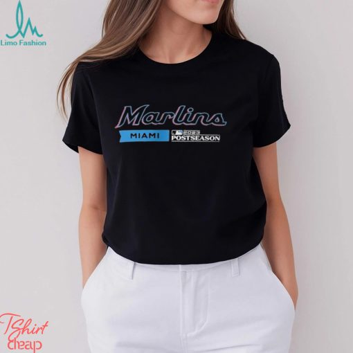 Miami Marlins 2023 Postseason Authentic Collection Dugout T Shirt