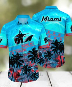 Miami Marlins MLB Hawaiian Shirt Lagoon Aloha Shirt