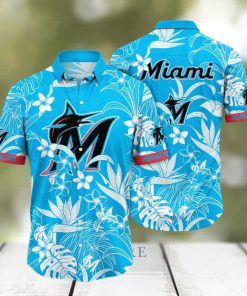 Miami Marlins MLB Hawaiian Shirt Sunshinetime Aloha Shirt