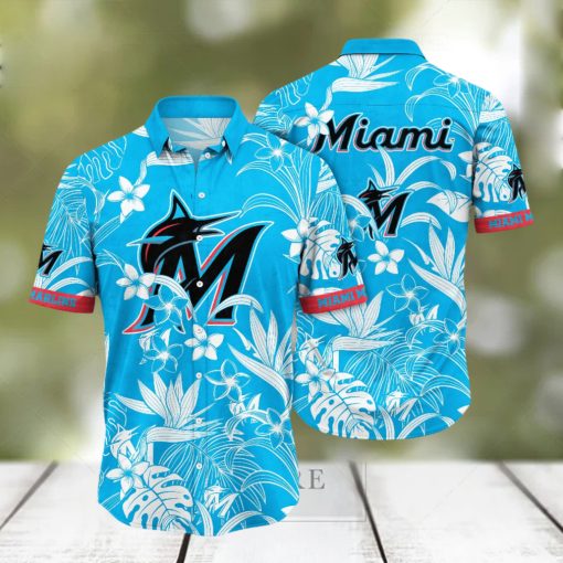 Miami Marlins MLB Hawaiian Shirt Sunshinetime Aloha Shirt