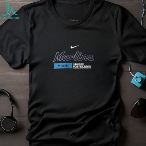 Miami Marlins Nike 2023 Postseason Authentic Collection Dugout Shirt